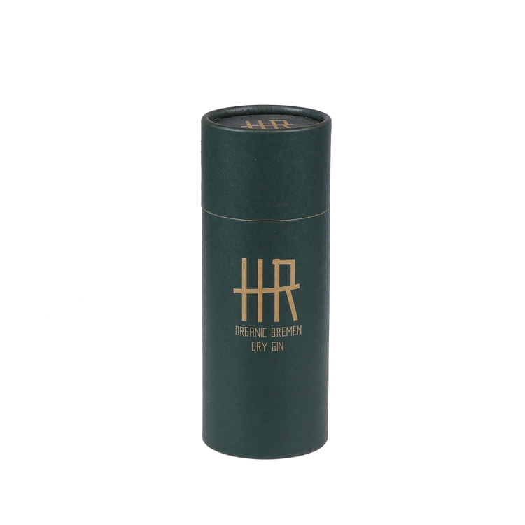 Wholesale Custom Cylinder Cardboard Round Paper Tube Box for Essential CBD Oil Packaging
