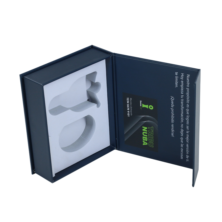 Custom Matt Lamination Cardboard Magnetic Gift Box with EVA Holder for Foot Massager Roller