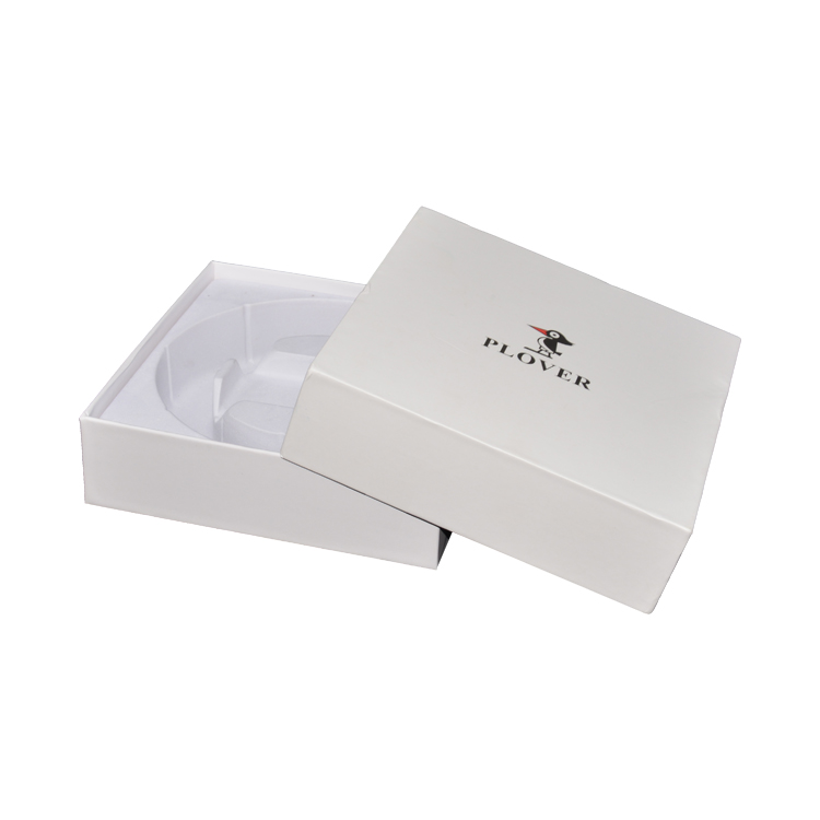 High Quality Rigid Paper Lid and Base Gift Box for Leather Belt with Plastic Holder