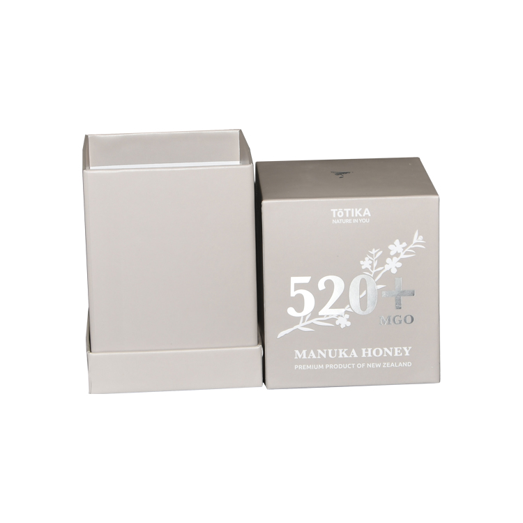 Custom Luxury Candle Packaging Boxes, Candle Gift Box Packaging with Silver Hot Foil Stamping Logo
