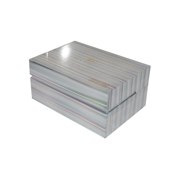 Wholesale Custom Rigid Sparkly Holografic Holographic Gift Boxes Packaging