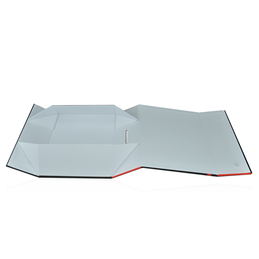 Matte Black Folding Rigid Paper Packaging Box Custom Magnetic Lid Closure Gift Cardboard Box for Packing