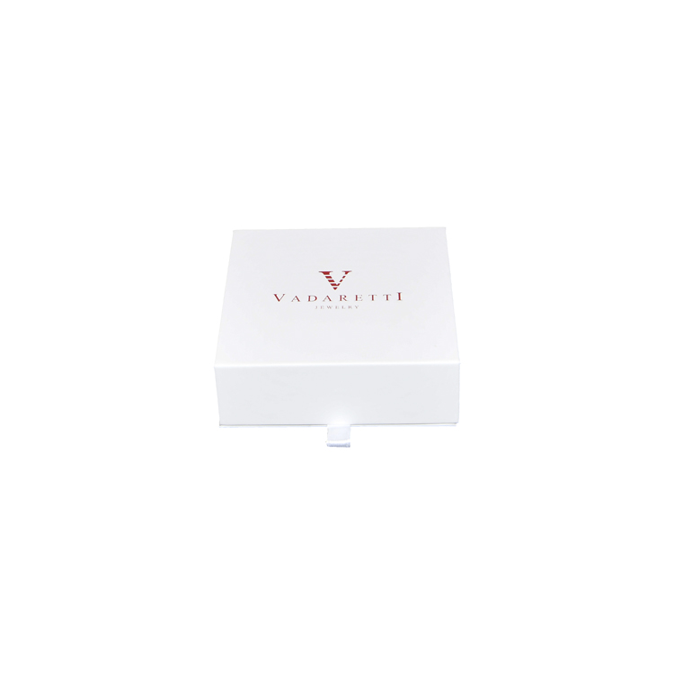 Custom Cardboard Paper White Magnet Gift Packaging Box With Magnetic Closure Lid Magnetic Box with Ribbon