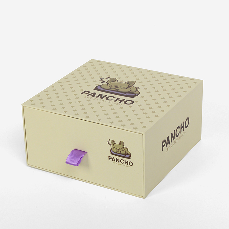 Custom Logo Packaging Sliding Style Gift Packaging Pull Out Cardboard Paper Drawer Box for Dress
