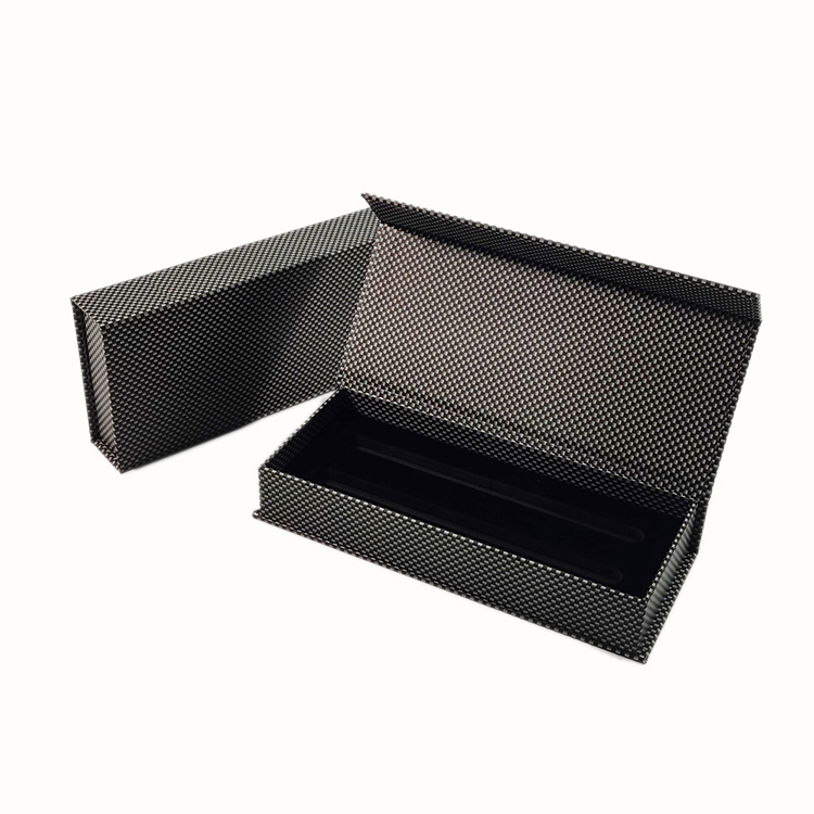 Magnetic Closure Flap Type Cardboard Paper Packaging Gift Pen Boxes with Foam Holder
