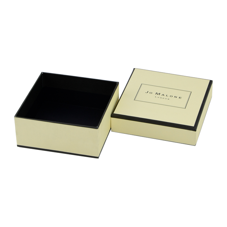 Texture Paper Lid and Base Perfume Gift Box Top and Bottom Gift Box for Cosmetic Storage Packaging