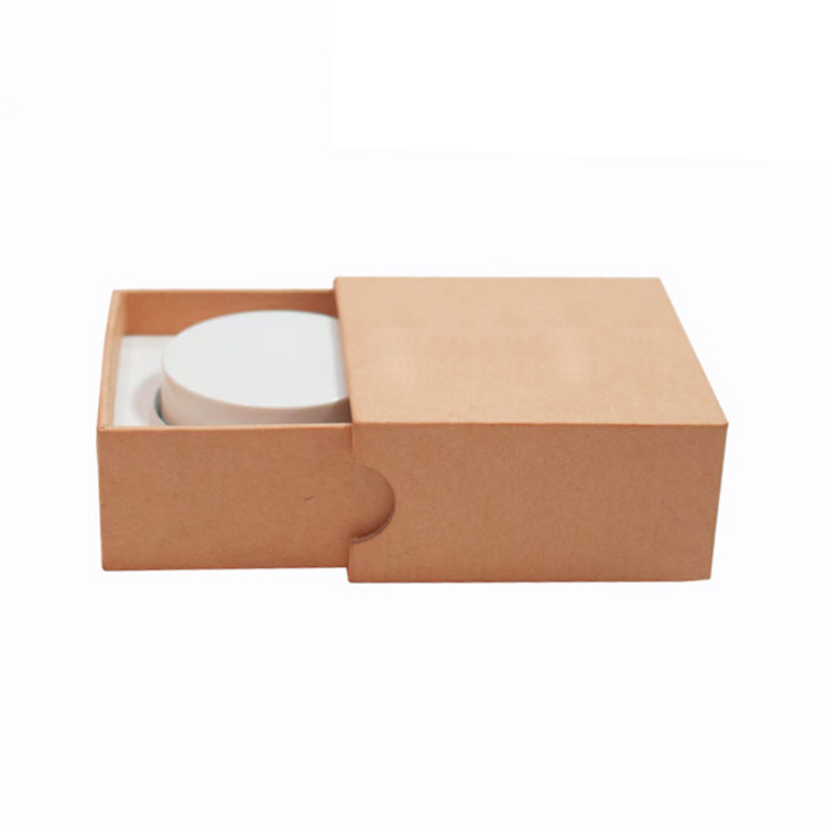 Slide Out Rigid Cardboard Concentrate Container Packaging Box Kraft Paper Drawer Gift Box for Hemp and Cannabis