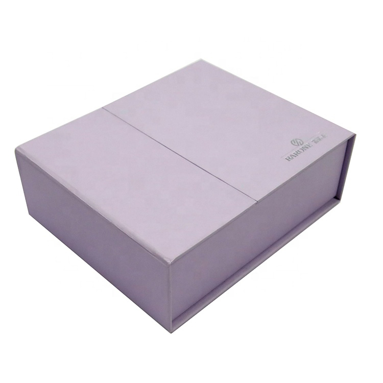 Double Side Open Tuck Top Cardboard Paper Gift Boxes for Jewelry Storage Packaging with Insert