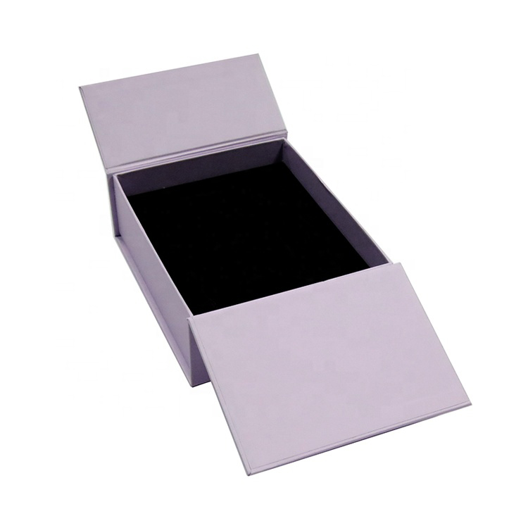 Double Side Open Tuck Top Cardboard Paper Gift Boxes for Jewelry Storage Packaging with Insert
