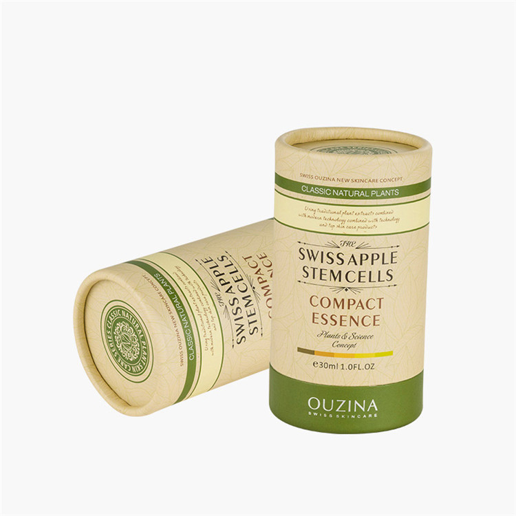 Food Grade Hot Stamping Cylinder Beverage Packaging Tea Herbs Coffee Packaging Paper Tubes