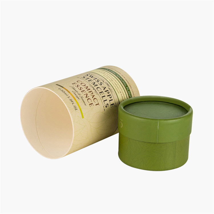 Food Grade Hot Stamping Cylinder Beverage Packaging Tea Herbs Coffee Packaging Paper Tubes