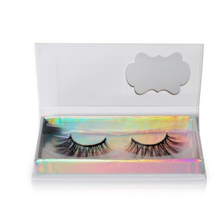 False Eyelash Packaging Box Marble 3d Mink Lashes Custom Pink Glitter Square Wholesale Eyelashes Private Label