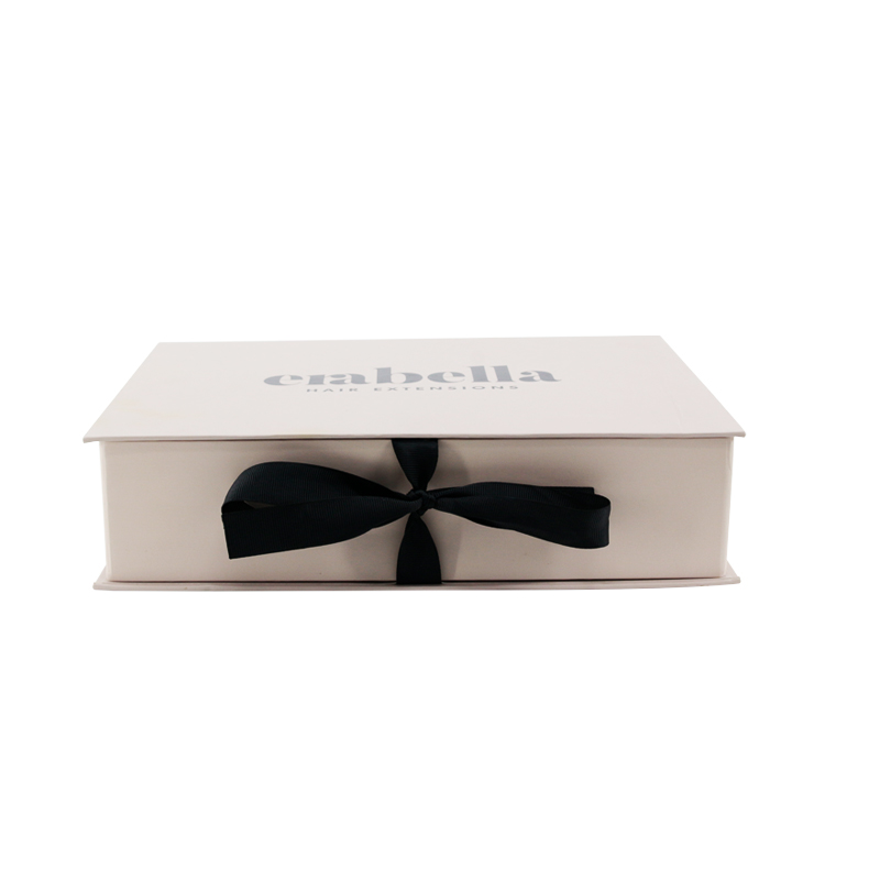 luxury black folding magnetic gift box packaging shoe clothes dress flat fold cardboard gift box