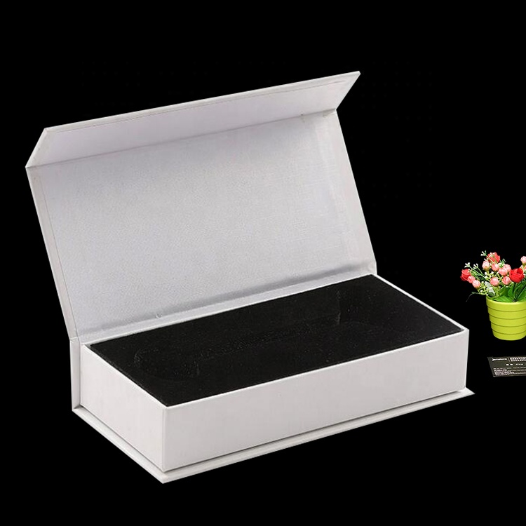 Custom Magnet Folding Paper Luxury Magnetic With Velvet EVA Magnet Closure Gift Box For Scraping Guasha Plate Sheet