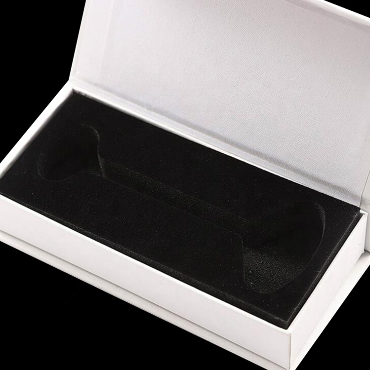 Custom Magnet Folding Paper Luxury Magnetic With Velvet EVA Magnet Closure Gift Box For Scraping Guasha Plate Sheet