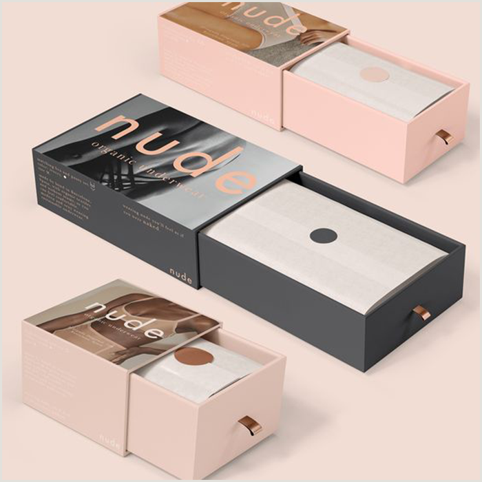 Luxury Printed Trinket Ring Pendant Bracelet Gift Jewelry Rigid Paper Box Customised Drawer Packaging Jewelry Box With Packaging Paper