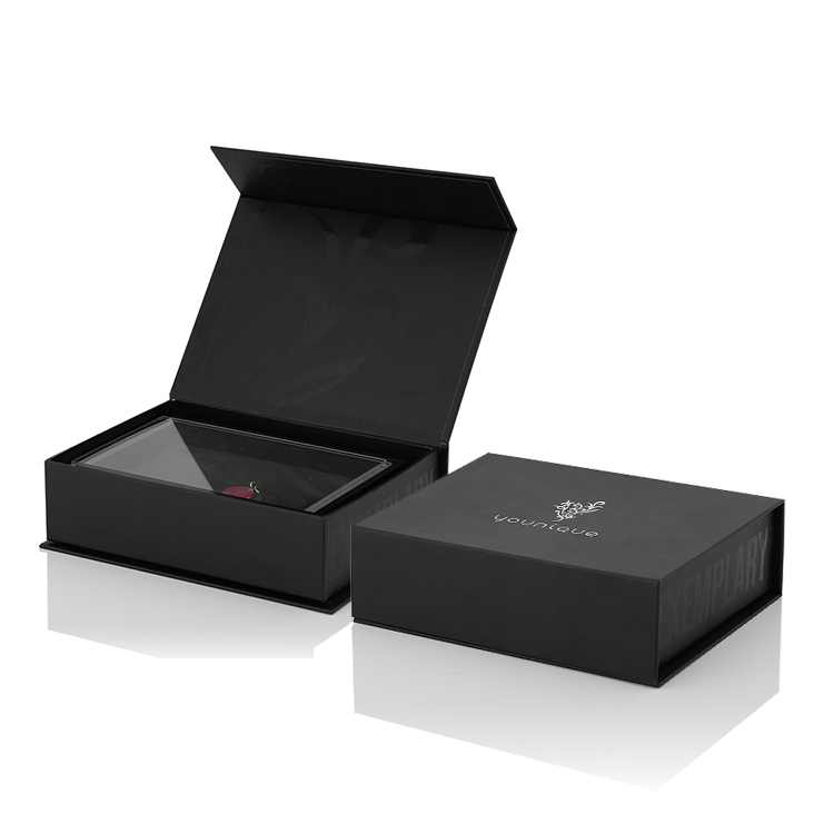 Wholesale Custom Printed Logo Paper Cardboard Magnetic Gift Boxes Men Razor Shaver Packaging Box With Eva Insert