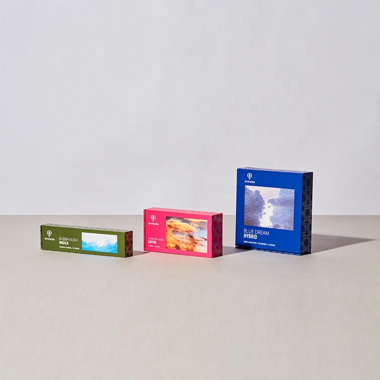 Custom Cbd Preroll Packaging Child Resistant Pre Roll Packaging Cigarette Box