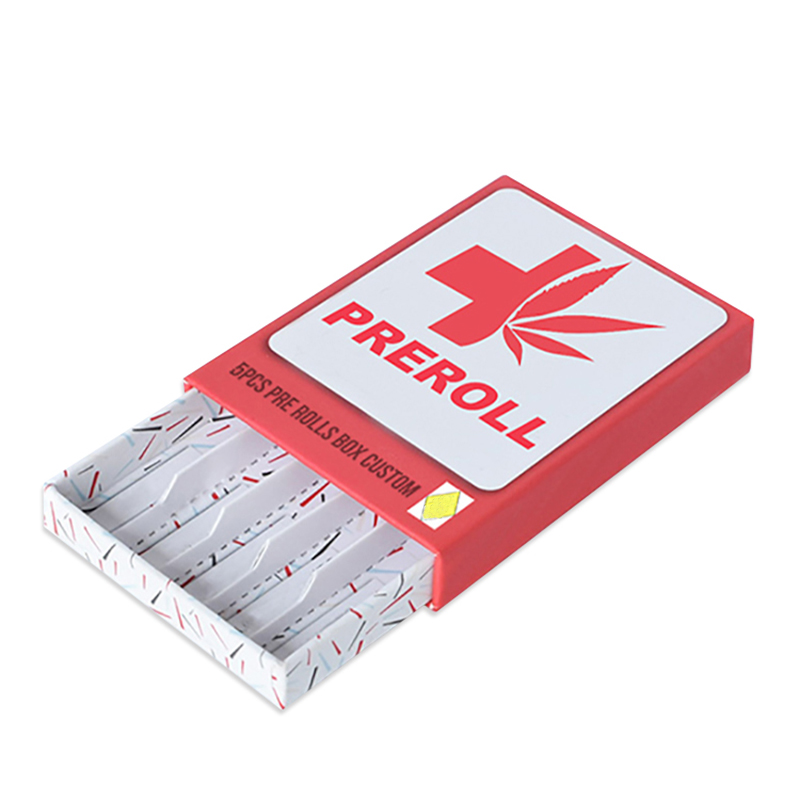 Custom Preroll Packaging Empty Pre Roll 5 Pack Pre Roll Joint Packaging
