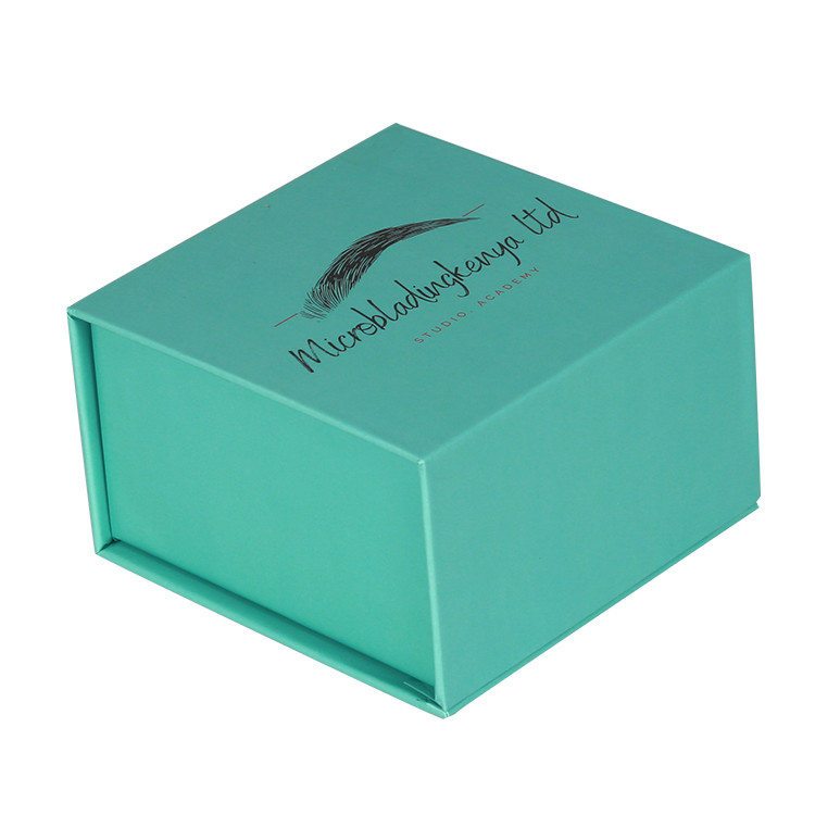New Design High Quality Printing Folding Magnetic Gift Box With Ribbon Packaging Boxes For Clothes