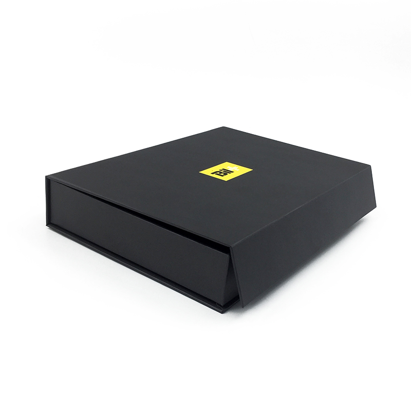 Premium Custom Logo Paperboard Black Magnetic Flap Lid Rigid Cigar Gift Cigarettes Packaging Paper Box