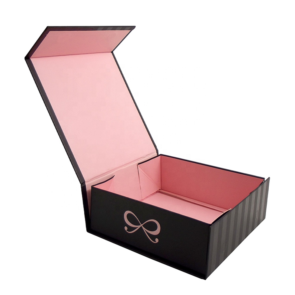 Luxury Custom Printed LOGO Rigid Cardboard Box Clothing Magnetic Switch For Lid Packaging Perfume Foldable Gift Paper Boxes