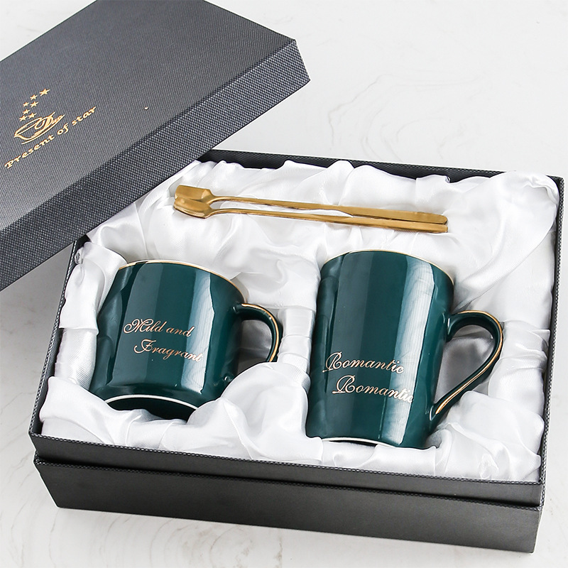 Custom Mug Coffee Cup Spoon Set Boxes