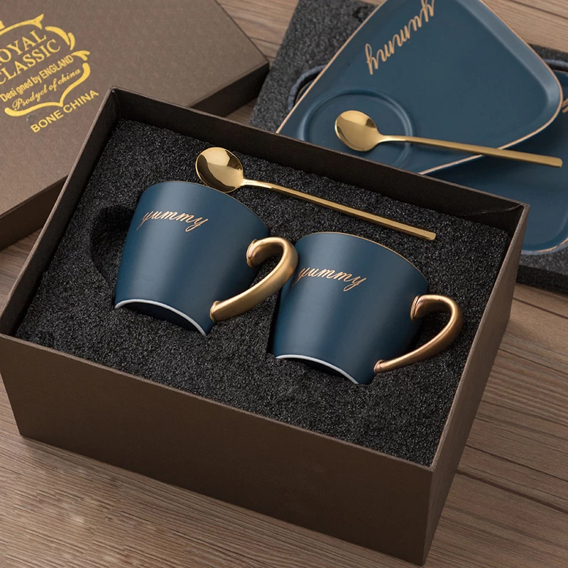 Custom Set Gift Box Packaging Box Mug Coffee Cup Boxes for Mugs with Foam