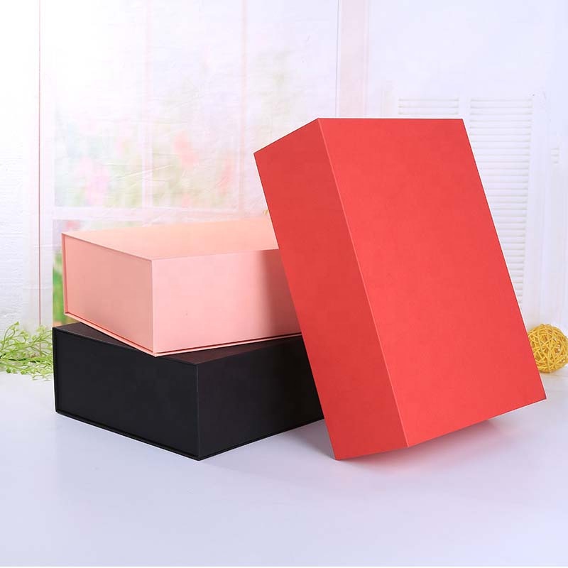 Custom Matte Red Magnetic Flip Top Rigid Usb Flash Drive Packaging Electronics Mobile Phone Headset Gift Box With Foam Insert