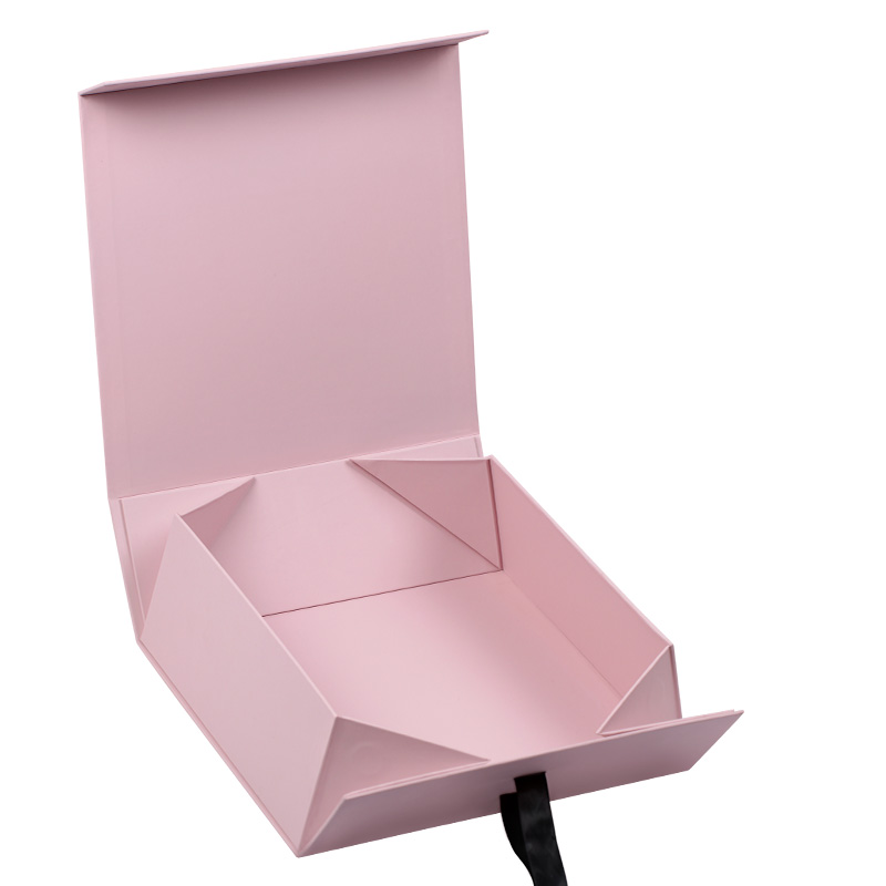 Customized Luxury Flat Floding Decoration Box Decorative Gift Boxes Paper Wedding Favour Bridesmaid Gift Box
