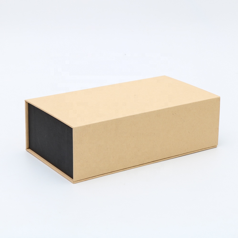 Custom Made Kraft Cardboard Magnetic Paper Gift Box