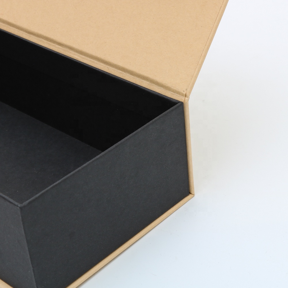 Custom Made Kraft Cardboard Magnetic Paper Gift Box