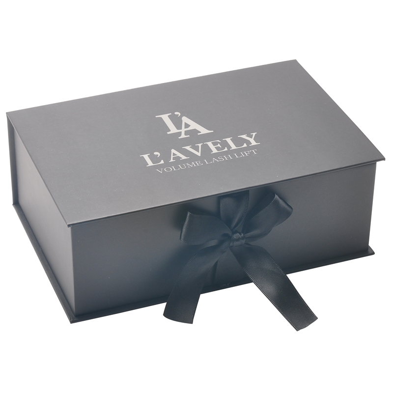 Custom Luxury Logo Printing Orange Magnetic Cardboard Paper Gift Box Clothing Packaging Box With Ribbon Closure