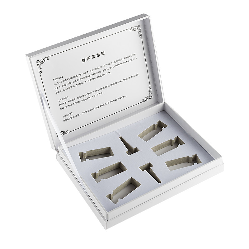 Custom Luxury Rigid Paper Packaging Magnetic Gift Box With Eva Foam Insert