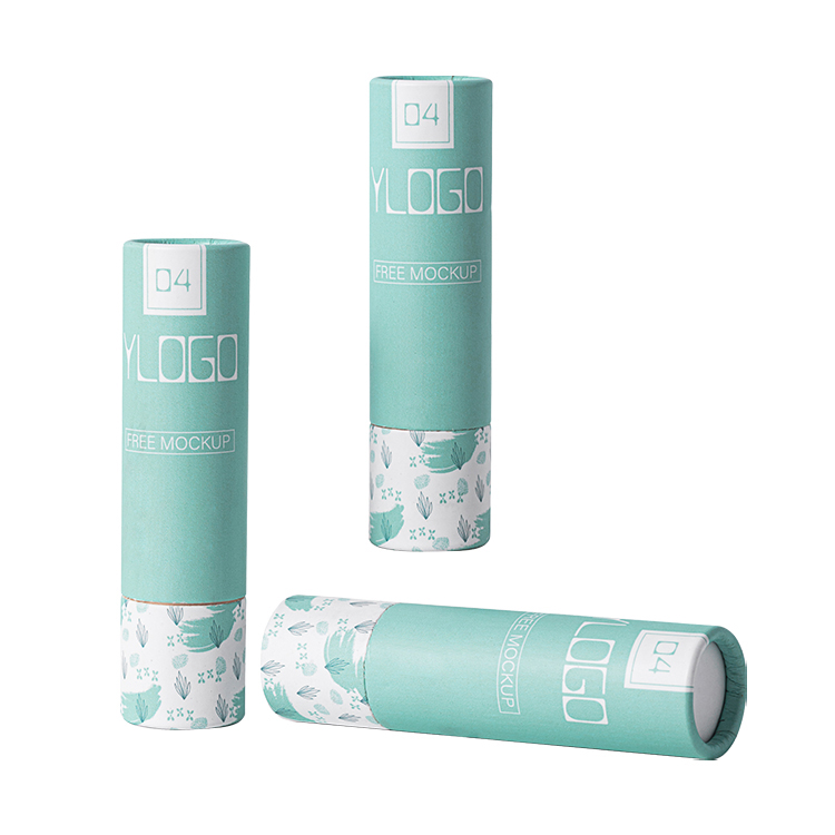 Child-resistant Double Cover Paper Packaging Tube Child Resistance Tube