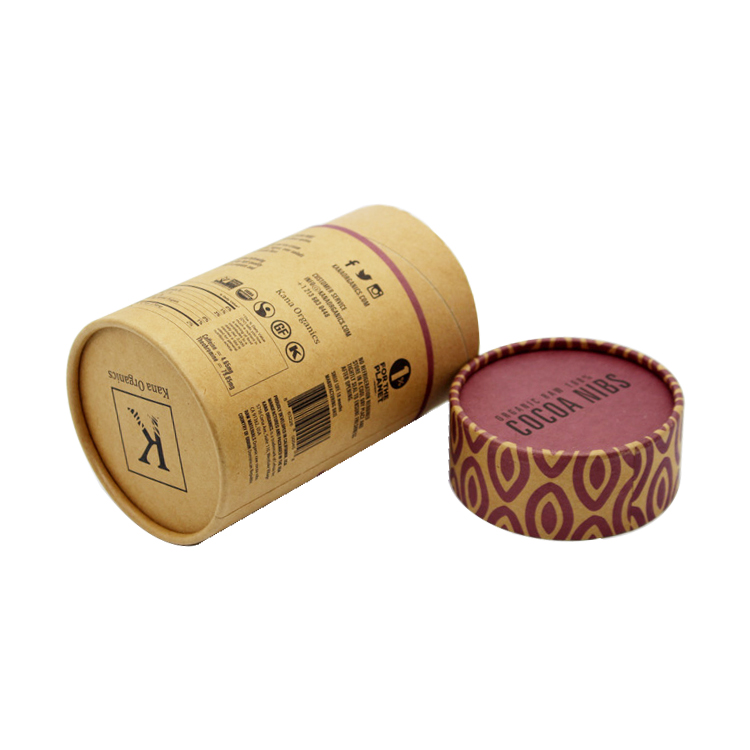 Kraft Paper Cylinder Box | Kraft Cylinder Box | Cardboard Cylinder Box