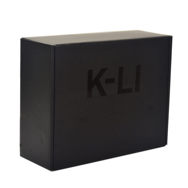 Black Glossy Corrugated Mailer Box for Retail Kit Packaging
