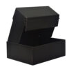 Black Glossy Corrugated Mailer Box for Retail Kit Packaging
