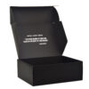 Black Glossy Corrugated Mailer Box for Retail Kit Packaging