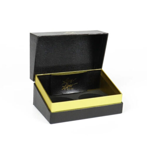 Crocodile Leatherette Makeup Gift Box with Foam Insert Crocodile Leatherette Makeup Gift Box with Foam Insert