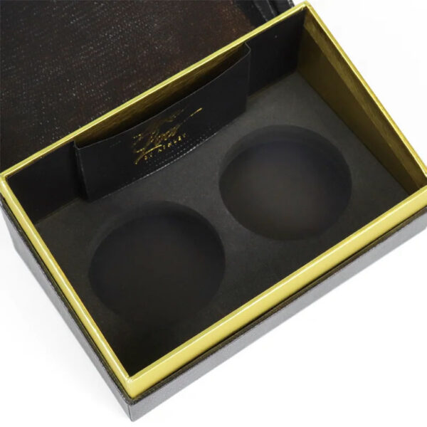Crocodile Leatherette Makeup Gift Box with Foam Insert