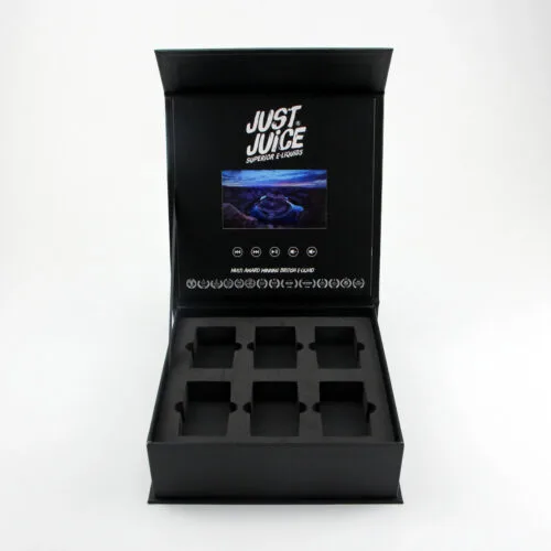 E-Liquid Rigid Box with Built-in Video Screen E-Liquid Rigid Box with Built-in Video Screen