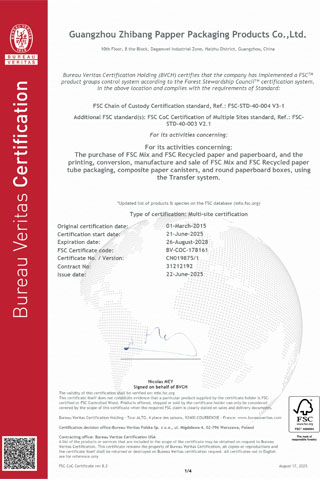 FSC Certificate