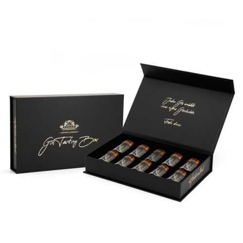 Foil Stamped Magnetic Gin Tasting Rigid Box with Insert Foil Stamped Magnetic Gin Tasting Rigid Box with Insert