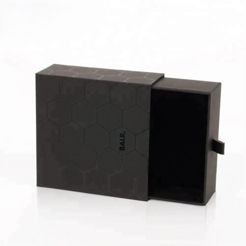 Hexagon Printed Rigid Drawer Fashion Accessory Gift Box Hexagon Printed Rigid Drawer Fashion Accessory Gift Box