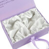 Lavender Rigid Mother's Day Gift Box with Satin Lining Lavender Rigid Mother's Day Gift Box with Satin Lining