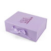 Lavender Rigid Mother's Day Gift Box with Satin Lining Lavender Rigid Mother's Day Gift Box with Satin Lining
