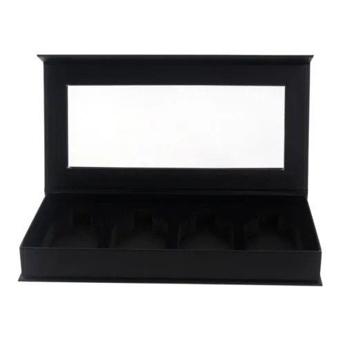 Logo Printed Cocktail Bottle Gift Box with Window Insert
