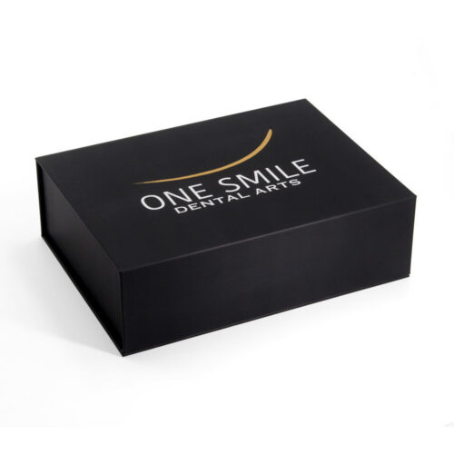 Logo Printed Rigid Dental Kit Box with Foam Insert & Bag Logo Printed Rigid Dental Kit Box with Foam Insert & Bag