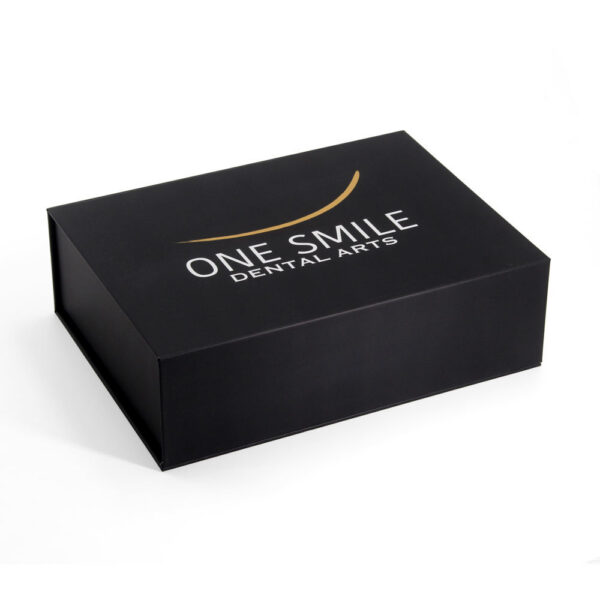 Logo Printed Rigid Dental Kit Box with Foam Insert & Bag